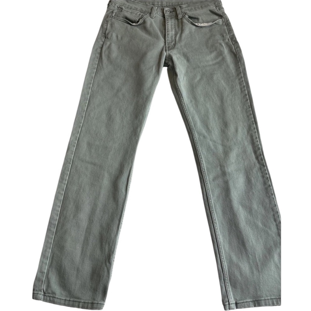 Levi's 514 Jeans Men Size W 34 L 34 Green